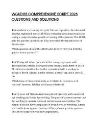 WGUD115 COMPREHENSIVE SCRIPT 2026 QUESTIONS AND SOLUTIONS