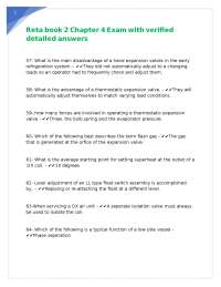 Reta book 2 Chapter 4 Exam with verified detailed answers