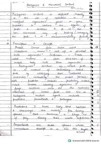Pest Management Study Notes: Biological and Microbial Control