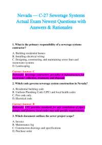 Nevada — C-26 Institutional Contractor Actual Exam Newest Questions with Answers & Ratio