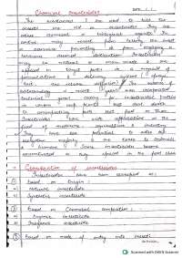 Pest Control Study Notes: Chemical Insecticides – Types and Applications