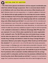 AHIP Final Exam Test Questions & Answers | Medicare Certification Practice Bank