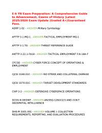 E-6 YN Exam Preparation: A Comprehensive Guide to Advancement, Exams of History |Latest 20