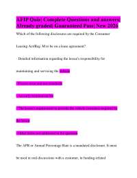 AFIP Quiz| Complete Questions and answers| Already graded| Guaranteed Pass| New 2026