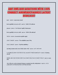 AMT SWE / RON Exam 2026: 200+ USCG Aviation Maintenance Questions & Answers