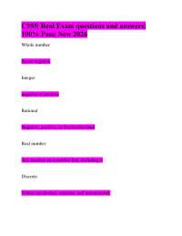 C955| Real Exam questions and answers| 100% Pass| New 2026