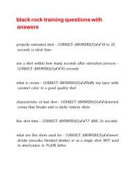 black rock training questions with answers.