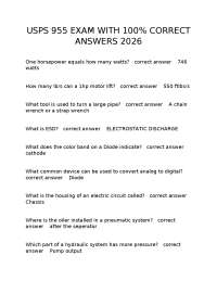 USPS 955 EXAM WITH 100% CORRECT ANSWERS 2026