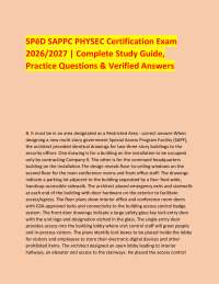 SPēD SAPPC PHYSEC Certification Exam 2026/2027 | Complete Study Guide, Practice Question