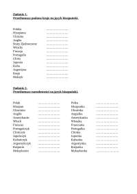 Narodowości i liczby