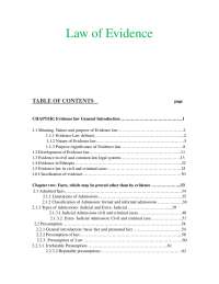 THE LAW OF EVIDENCE 11 COMPLETE STUDY GUIDE HIGHLY RATED AND GRADED A+