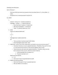how to draw lewis structure
