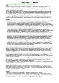 Appunti completi di Letteratura Italiana – Maturità Liceo Scientifico (5ª superiore)