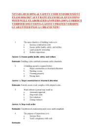 NEVADA BUILDING & SAFETY CODE ENFORCEMENT EXAM 2026/2027 ACCURATE EXAM REAL QUESTIONS WI