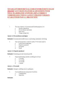 NEVADA ENVIRONMENTAL CODE ENFORCEMENT EXAM 2026/2027 ACCURATE EXAM REAL QUESTIONS WITH W