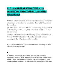 CLC 059 PREPARATION TEST 2026 QUESTIONS AND CORRECT ANSWERS GRADED A+