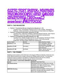 2026/2027 Elite Human Anatomy & Clinical Test Bank (BIO446L) | McKinley Text & T