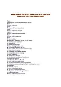 BADM 326 MIDTERM STUDY GUIDE EXAM WITH COMPLETE SOLUTIONS 100% VERIFIED 2026-2027!!