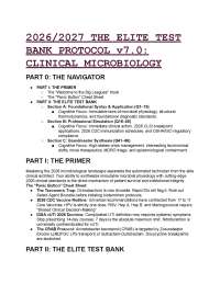 2026/2027 Clinical Microbiology Elite Test Bank & Study Guide | Case Studies, Pathophysiol
