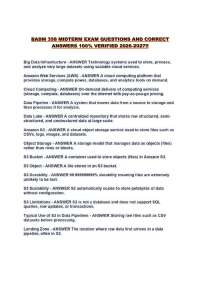 BADM 358 MIDTERM EXAM QUESTIONS AND CORRECT ANSWERS 100% VERIFIED 2026-2027!!.