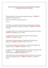 FSDNY S Exam Prep: Fire Alarm Systems Questions & Answers | NYC COF
