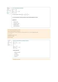 Devoir 6 Maths 18/20 année 2025/2026
