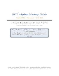 Trigonometry for Pre-Olympiad Mathematics