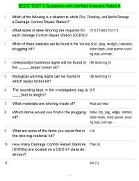 BECC TEST 3 Questions with Verified Answers Rated A