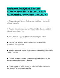 Worksheet for Python Functions EXAMSTYLE CODING PROBLEMS 2026 SOLVED EXAMPLES GRADED A