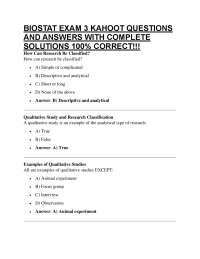 BIOSTATS HCD300 HW 1-4 QUESTIONS AND ANSWERS WITH COMPLETE SOLUTIONS 100% CORRECT RATED A