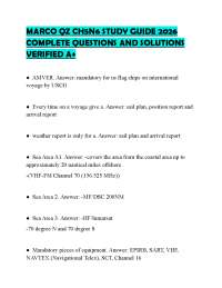MARCO QZ CH5N6 STUDY GUIDE 2026 COMPLETE QUESTIONS AND SOLUTIONS VERIFIED A+