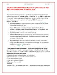 Ultimate COMSAE Phase 1 (Form 114) Practice Set | 150 High-Yield Questions & Detailed Rati