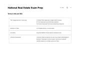 National Real Estate Exam Prep PDF 2025/ 2026 Complete Questions and Answers with Solution