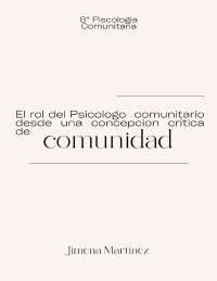 Psicología comunitaria