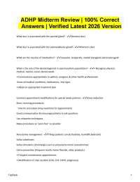 ACTION Personal Training Chapter Quizzes Verified 100% Correct | 2026/2027 Latest