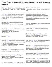 Tamu Cosc 325 exam 2 Houston Questions with Answers Rated A