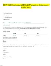 ECON 521 Final Exam Fall 2026/2027 Questions And Answers / 100% Correct.