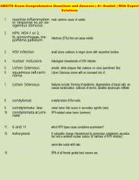 ABSITE Exam Comprehensive Questions and Answers | A+ Graded | With Expert Solutions
