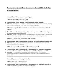 Pennsylvania Special Point Examination Guide 2026 – Study Tips, Exam Format & What to Expe