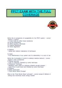 Key areas typically covered include: Use-of-force continuum: matching response level to s