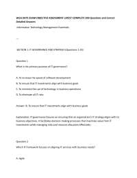 WGU D075 EXAM OBJECTIVE ASSESSMENT LATEST COMPLETE 200 Questions and Correct Detailed Ans