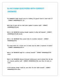 Va HIC EXAM QUESTIONS WITH CORRECT ANSWERS