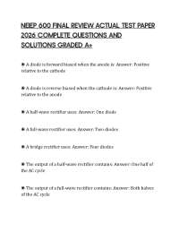 NEIEP 600 FINAL REVIEW ACTUAL TEST PAPER 2026 COMPLETE QUESTIONS AND SOLUTIONS GRADED A