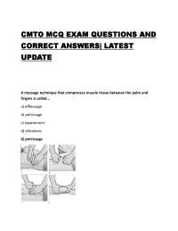 CMTO MCQ EXAM QUESTIONS AND CORRECT ANSWERS| LATEST UPDATE