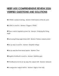 NEIEP 600 COMPREHENSIVE REVIEW 2026 VERIFIED QUESTIONS AND SOLUTIONS