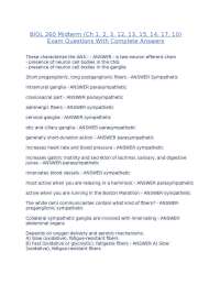 BIOL 260 Midterm (Ch 1, 2, 3, 12, 13, 15, 14, 17, 10) Exam Questions With Complete Answers