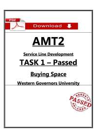 AFT2 Task 1 Passed (2026/2027) | Accreditation Audit | WGU (PDF)