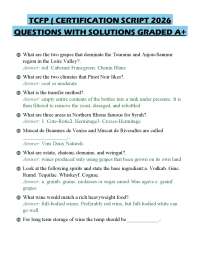 TCFP ( CERTIFICATION SCRIPT 2026 QUESTIONS WITH SOLUTIONS GRADED A+