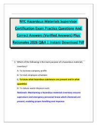 nyc_hazardous_materials_supervisor_certification_exam_practice_questions_and_correct_answe