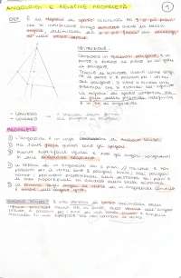 Prova orale Matematica Accademia AM